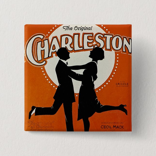 Die originelle Charleston Button (Vorderseite)