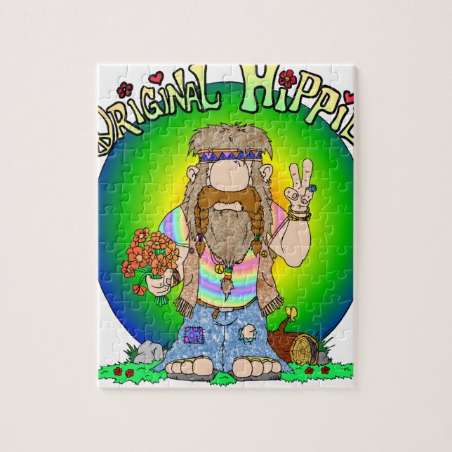 Die originelle Hippie (Vertikal)