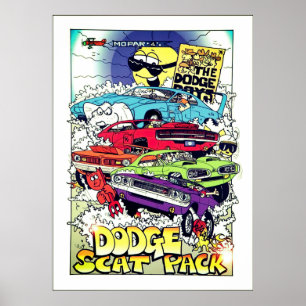 Die originelle Scat Pak Poster