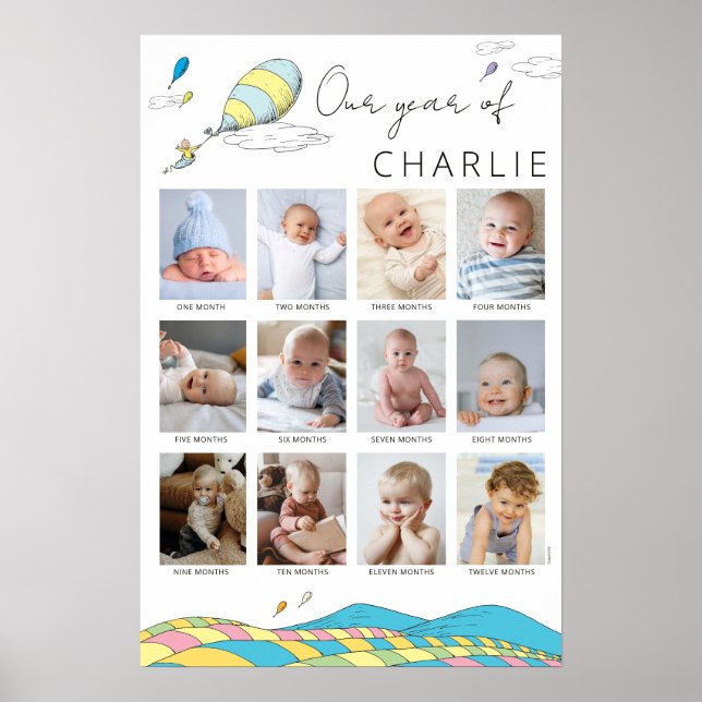 Die Orte, an die du gehen wirst! | Kinderkollektio Poster (Vorne)