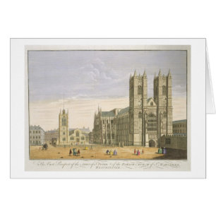 Die Ostaussicht der Abtei von St Peter und von Th