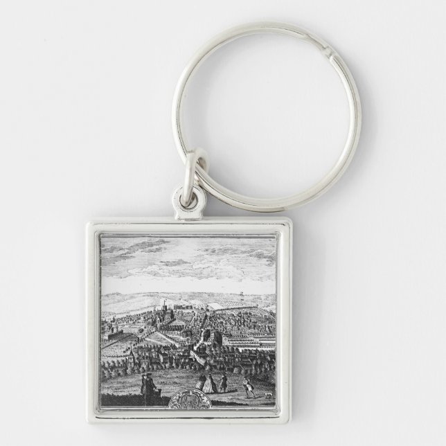Die Ostaussicht der Stadt von Winchester Schlüsselanhänger (Vorne)