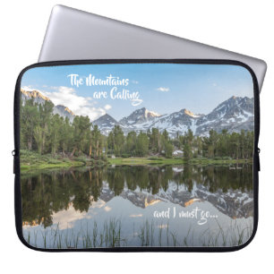 Die Ostsierra Berge nennen Laptopschutzhülle