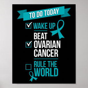 Die Ovarialkrebsregel der Welt geweckt 1 Poster