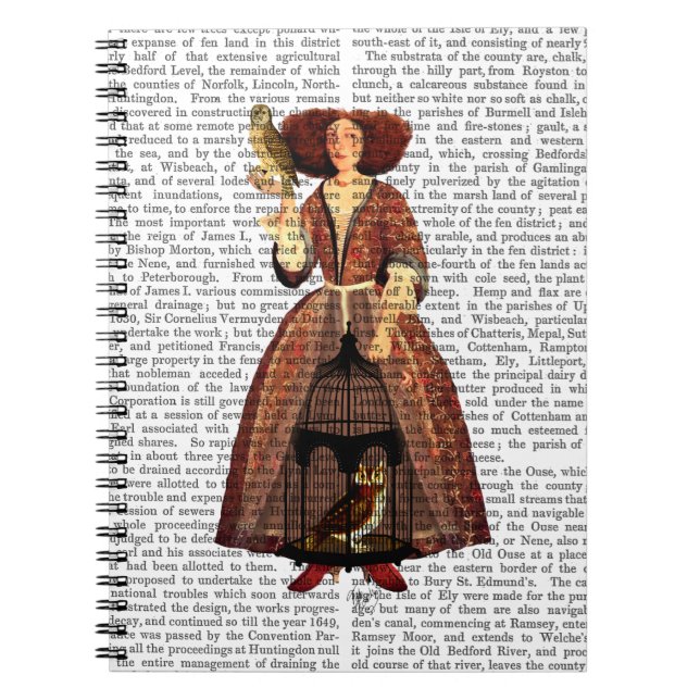 Die Owl Lady Notizblock (Vorderseite)