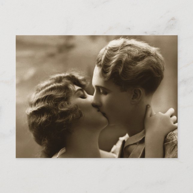 Die Paare Postkarte (Vorderseite)