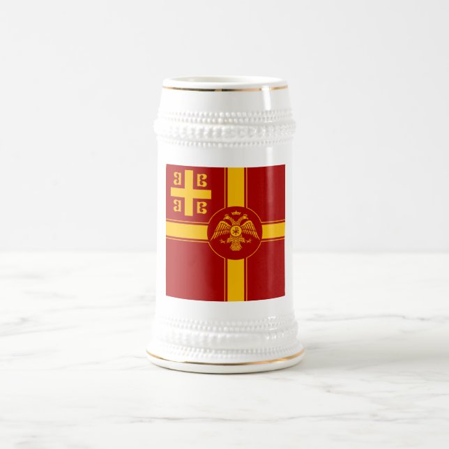 Die Palaiologos Dynastie des byzantinischen Bierglas (Mittel)