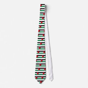 Die palästinensische Flagge (علمفلسطين) Krawatte