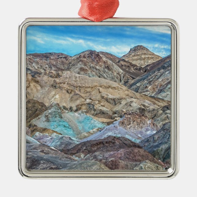 (die Palette des Künstlers) Nationalpark Death Silbernes Ornament (Vorne)