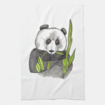 Die Panda ... American MoJo Küchentuch