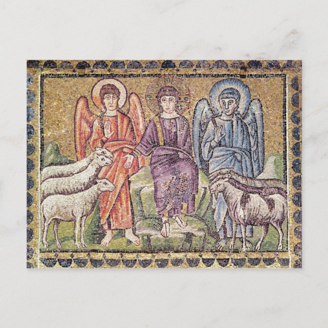 Die Parabel des guten Hirten Postkarte (Vorderseite)