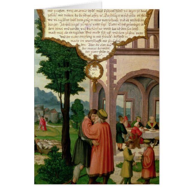 Die Parabel des verschwenderischen Sohns (Vorne)