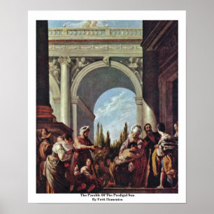 Die Parabel des Wunders durch Fetti Domenico Poster