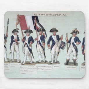 Die Pariser Armee während der Franzosen Mousepad