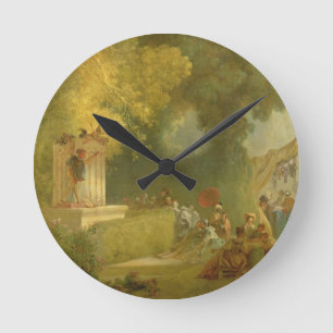 Die Party an der Heilig-Wolke, Sonderkommando des Runde Wanduhr