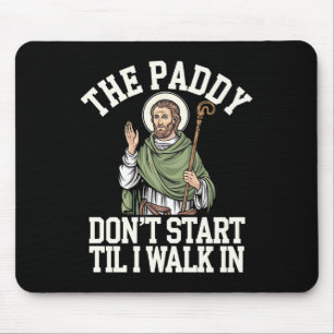Die Party beginnt nicht, bevor ich hereinkomme Lus Mousepad