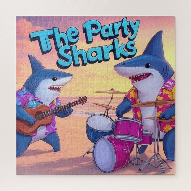 Die Party Sharks Band (Vertikal)