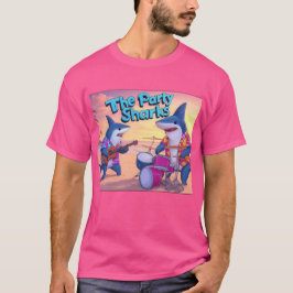 Die Party Sharks Band T-Shirt