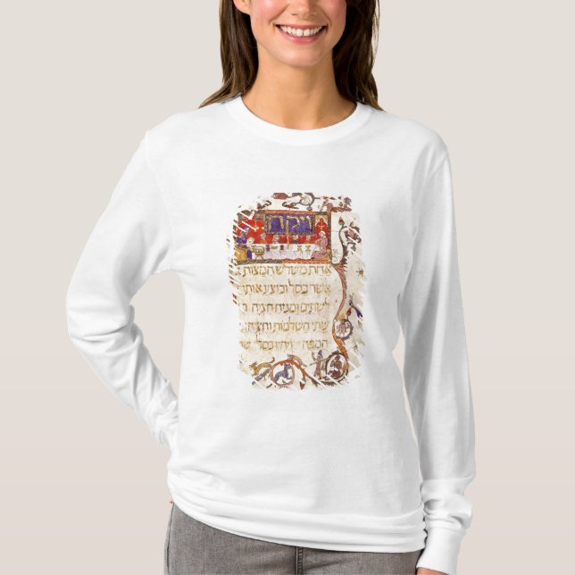 Die Passahfest-Mahlzeit, Nordspanien T-Shirt (Vorderseite)
