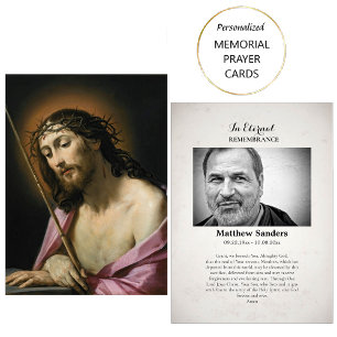 Die Passion Christi Trauerfoto Gebetskarte Platzkarte