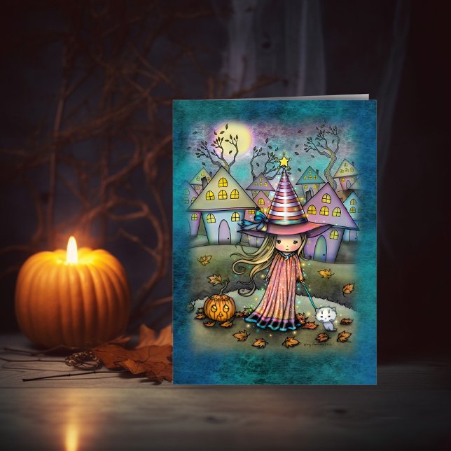 Die "Pastel Neighbour Halloween Art Card" Karte (Von Creator hochgeladen)