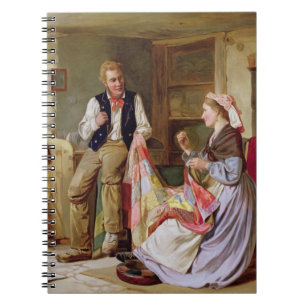 Die Patchwork-Steppdecke Notizblock