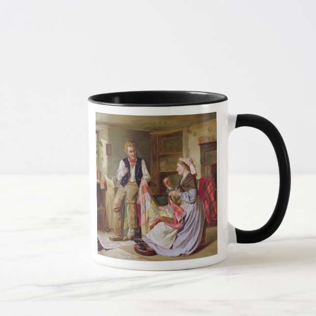 Die Patchwork-Steppdecke Tasse (Rechts)