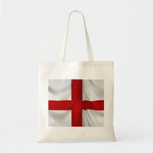 Die patriotische Flagge von St. George Cross in En Tragetasche