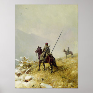 Die Patrouille, 1887 Poster