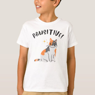 Die PAWSITIVE Katze - Kinder T-Shirt