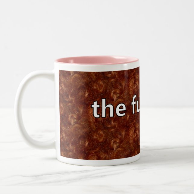 Die Pelzschale - 'afrikanisches rotes Bush Zweifarbige Tasse (Links)