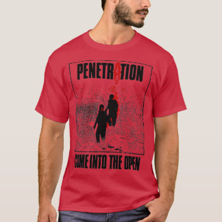 Die Penetration kommt in den offenen Punk  T-Shirt
