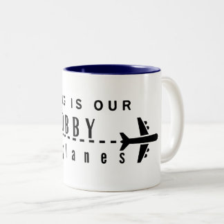 Die perfekte Airlook-Tasse mit zwei Tonen Kaffee Zweifarbige Tasse