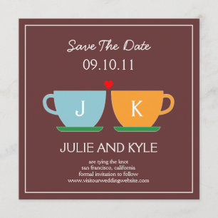 Die perfekte Blend-Save the Date-Karte Save The Date