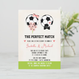 Die perfekte Einladung zum Fußballspiel