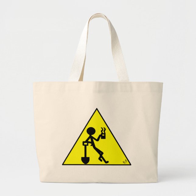 Die perfekte Freizeit-Tasche Jumbo Stoffbeutel (Vorne)