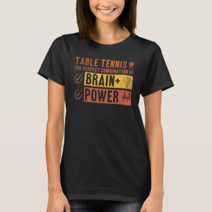 Die perfekte Kombination aus BHa für den Tischtenn T-Shirt