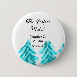 Die perfekte Kombination mit der winterblauen Pini Button