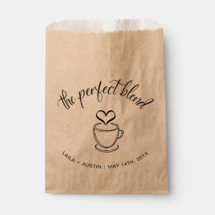 Die perfekte Mischung aus Kaffee-Gastgeschenk Hoch Geschenktütchen