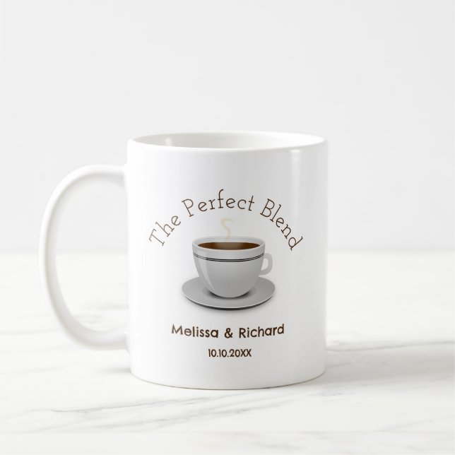 Die perfekte Mischung aus Kaffee-Gastgeschenke Hoc Kaffeetasse (Links)