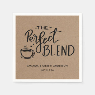 Die perfekte Mischung aus Kaffee-Kraft-Papier Hoch Serviette