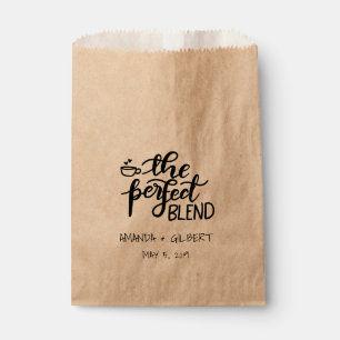 Die perfekte Mischung aus rustikaler Kraft Papier- Geschenktütchen