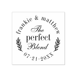 Die perfekte Mischung | Elegante Script-Gastgesche Gummistempel