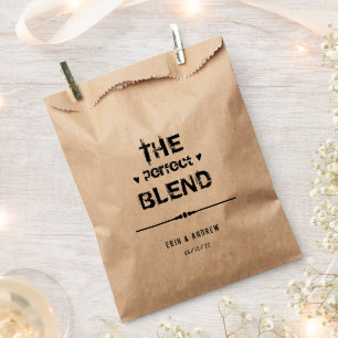 Die perfekte Mischung für Hochzeitscofee Tea Fvor Geschenktütchen