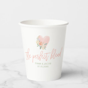 Die perfekte Mischung, Tee oder Kaffeepapier Pappbecher