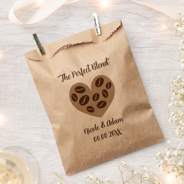 Die perfekte Mischung von individuellen braunen Ga Geschenktütchen (Ausgeschnitten)