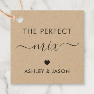 Die perfekte Mix-Gewürz- oder Trail-Mix-Geschenkma Geschenkanhänger