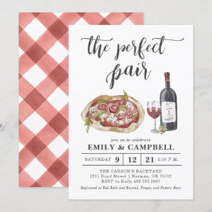 Die perfekte Paar-Einladung Einladung