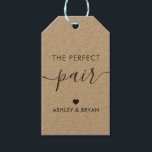 Die perfekte Paarmarke, die hausgemachte Geschenkm Geschenkanhänger<br><div class="desc">Das sind die perfekten kleinen Geschenkanhänger. Sie können sowohl den Vor- als auch den Rücktext anpassen,  als auch die Farben ändern.</div>