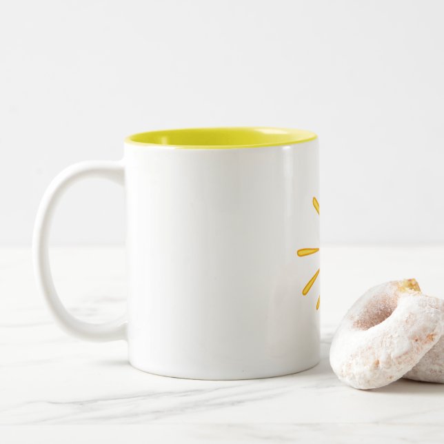 Die perfekte Tasse für das Frühstück (Mit Donut)